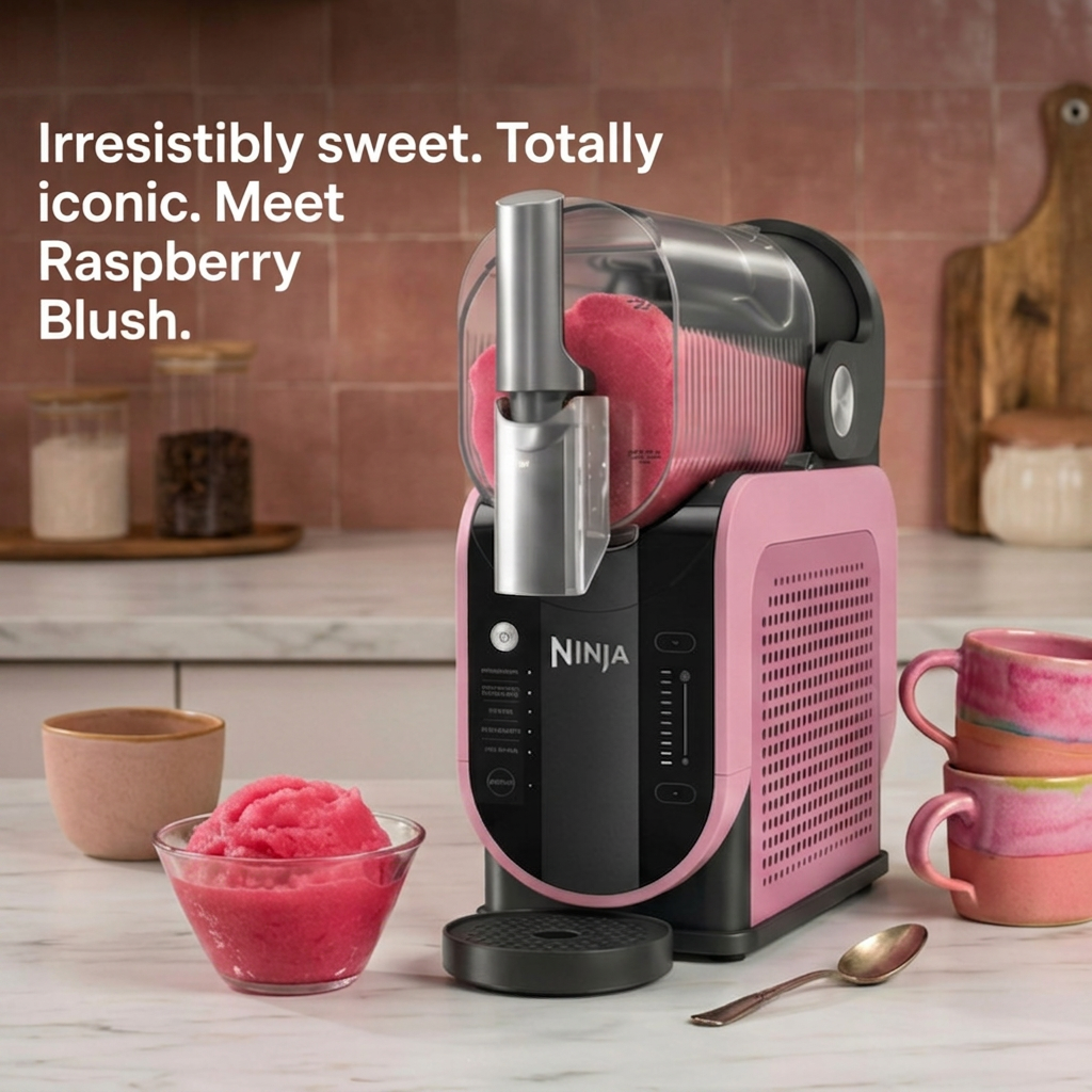 Pink Ninja slushy maker editorial